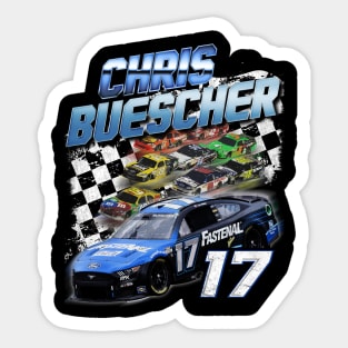 Chris Buescher Sticker